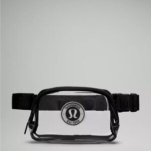 Lululemon Black Clear Everywhere Belt Bag